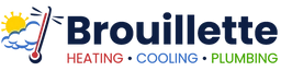 Brouillette Heating, Cooling and Plumbing Logo