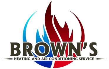 Brown's Heating and Air Conditioning Service Logo