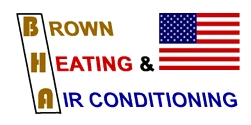 Brown's Heating & Cooling Logo
