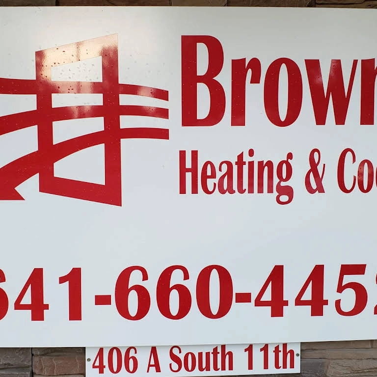 Brown's Heating and Cooling Oskaloosa, IA Logo