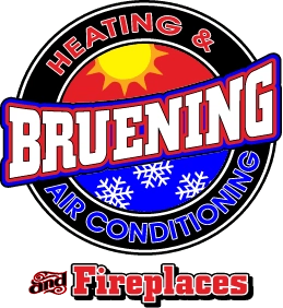 Bruening Heating and A/C and Fireplaces Logo