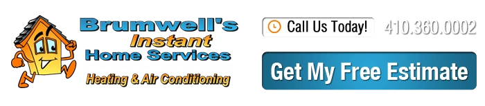 Brumwell's Instant Heating & Air Conditioning Logo