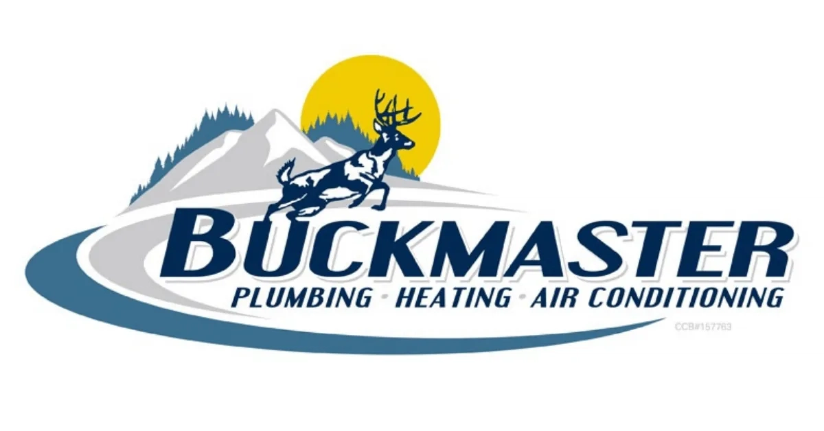 Buckmaster Plumbing, Heating and Air Conditioning Logo