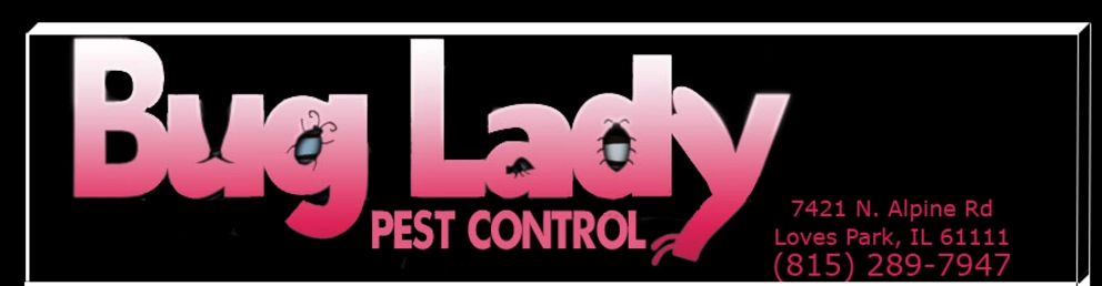 Bug Lady Pest Control Logo