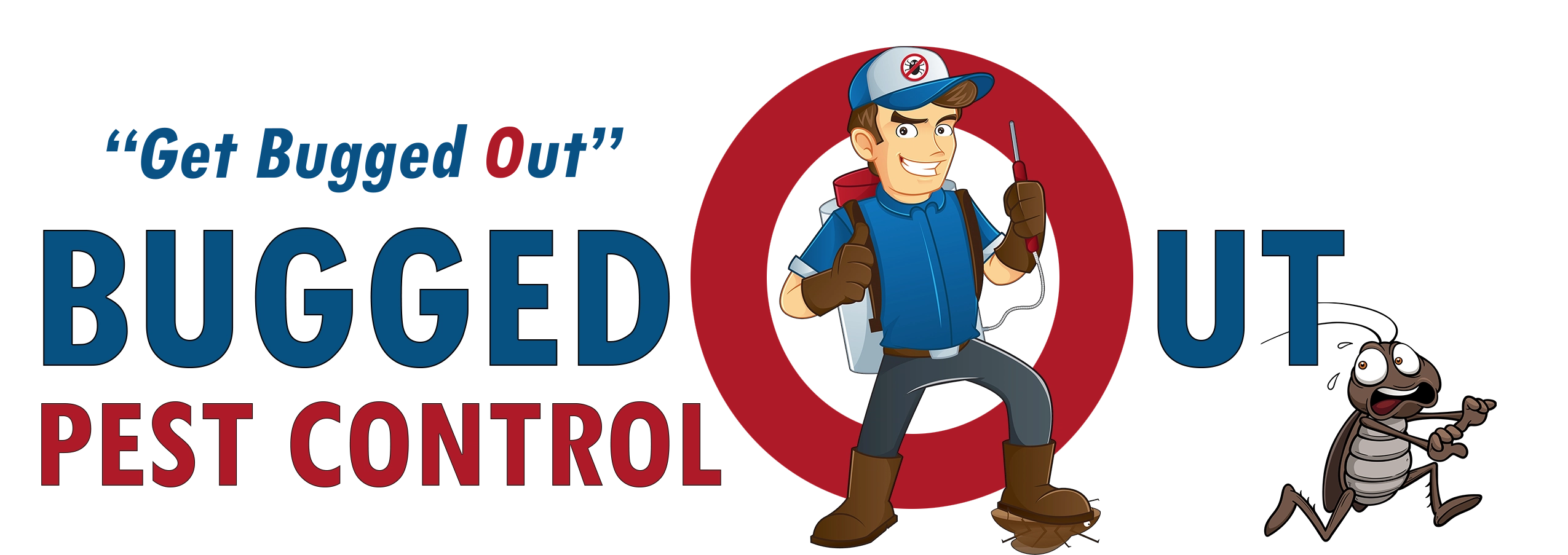 Bugged Out Pest Control Logo