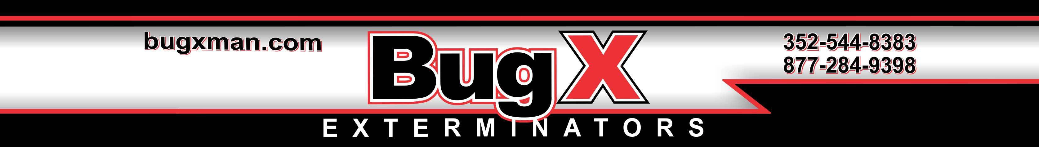BugX Exterminators Logo