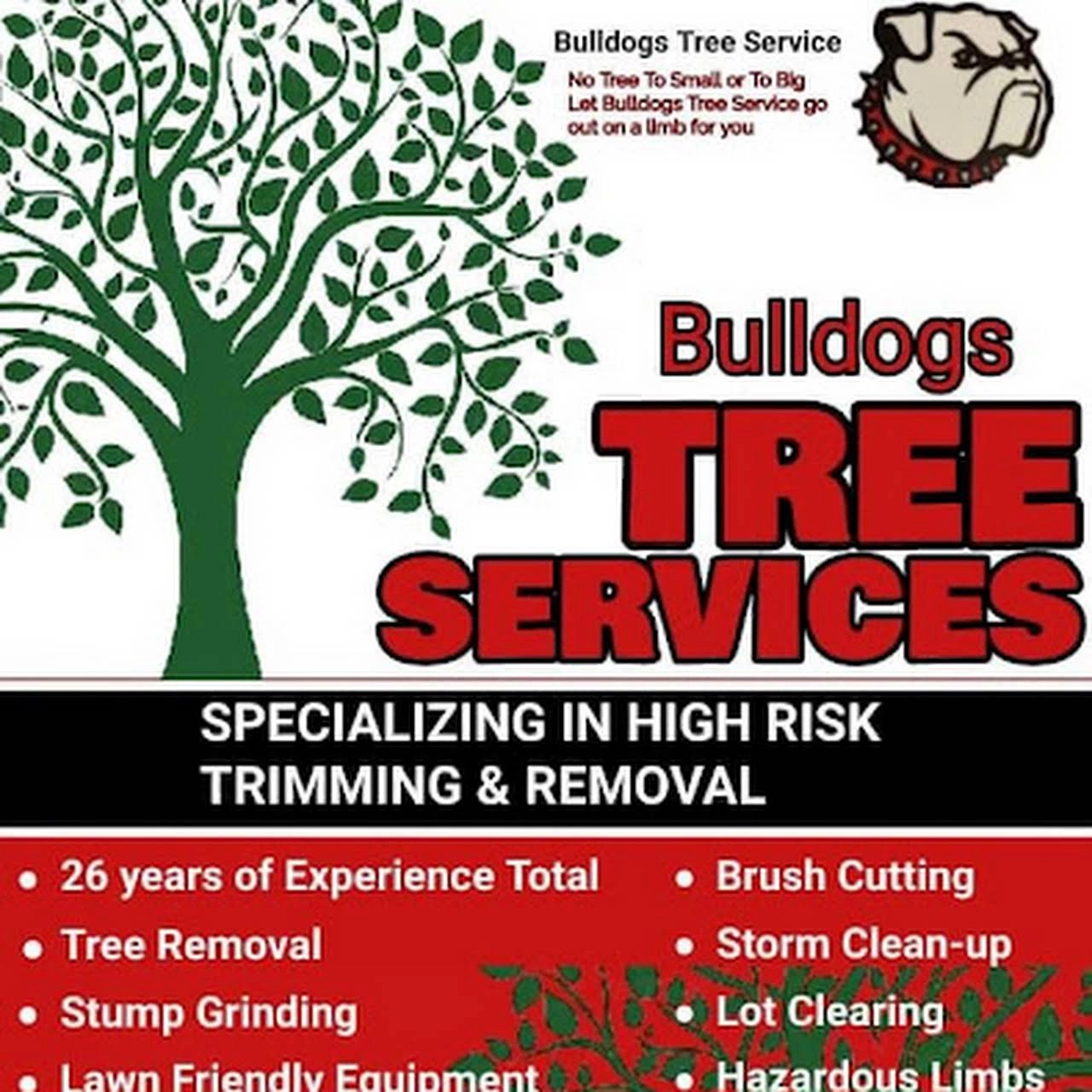 Bulldogs Tree service Logo