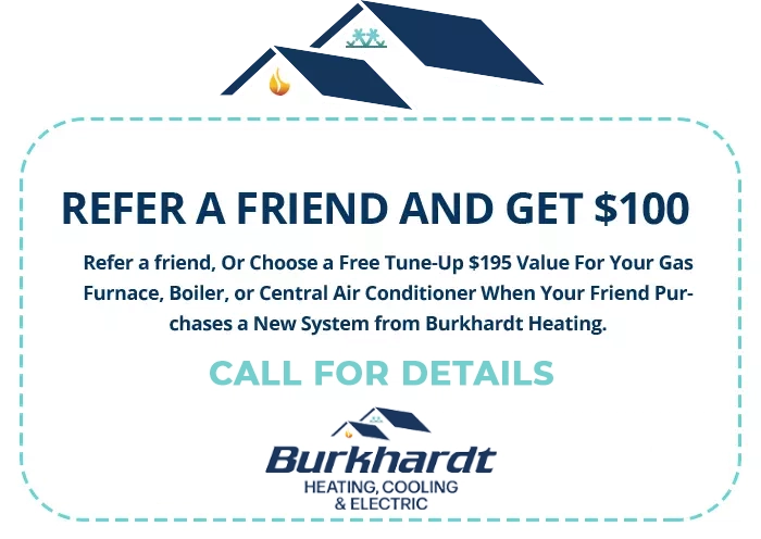 Burkhardt Heating, Cooling, Plumbing & Electric Logo