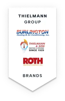 Burlington Heating and Air Conditioning Logo