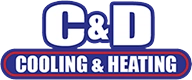 C & D Cooling & HEATING Logo
