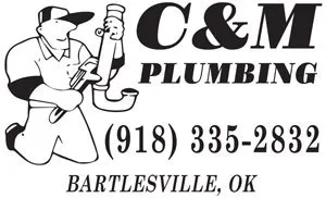 C & M Plumbing Logo
