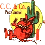 C C & Co Pest Control Logo