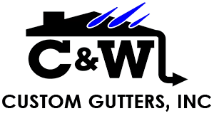C&W Custom Gutters Logo