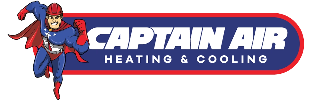 Captain Air Heating and Cooling Logo
