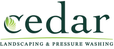 Cedar Landscaping and Pressure Washing Logo