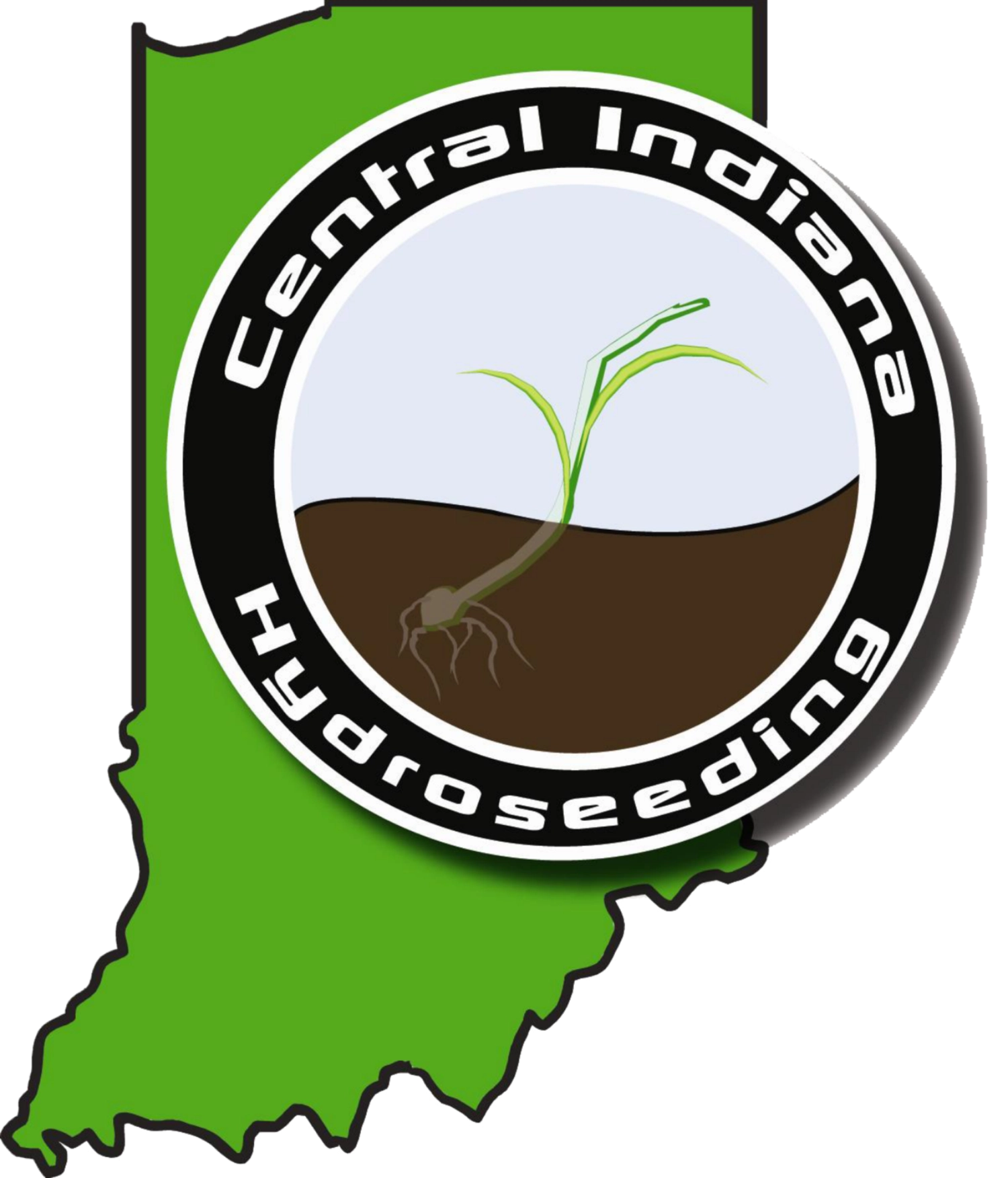 Central Indiana Hydroseeding Logo