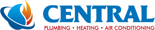 Central Plumbing, Heating & Air Conditioning Logo