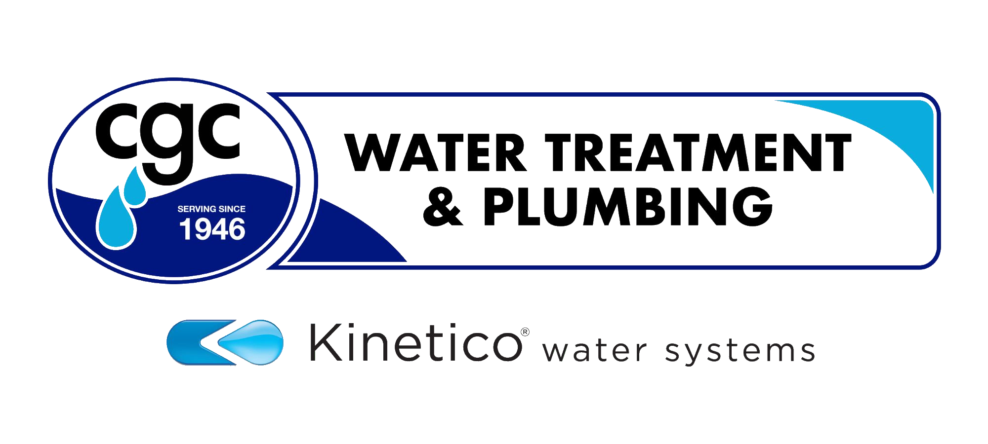 CGC Water Treatment & Plumbing Logo