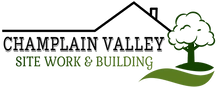 Champlain Valley Site Work & Building Logo