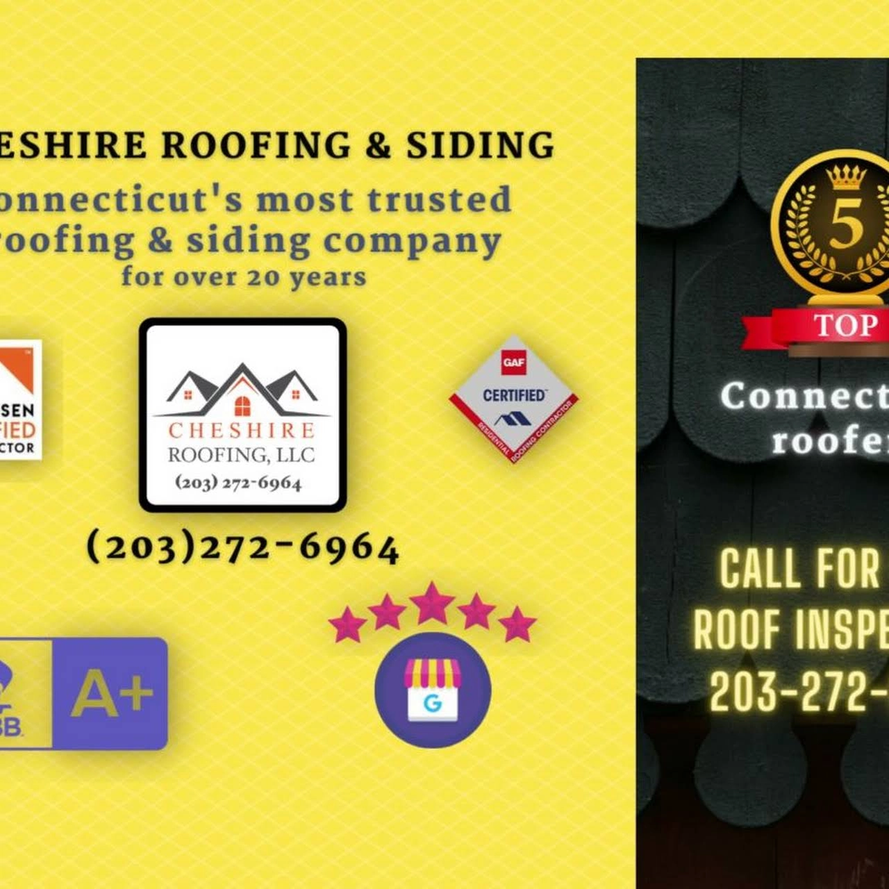 Cheshire Roofing, LLC Logo