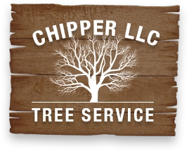 Chipper LLC Tree Service Logo