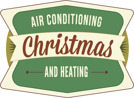 Christmas Air Conditioning and Heating Logo
