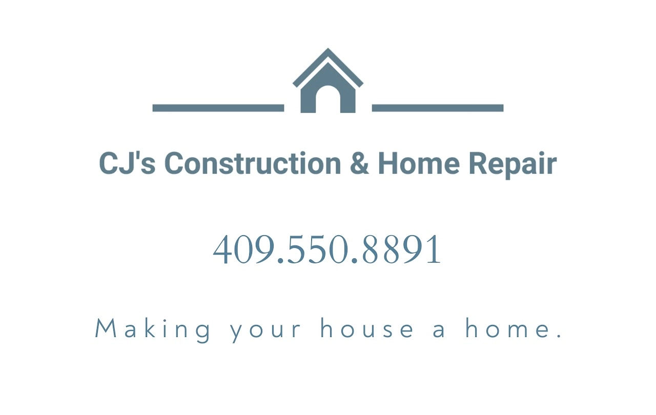 CJ's Construction & Home Repair Logo
