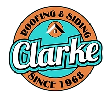 Clarke Roofing & Siding Logo