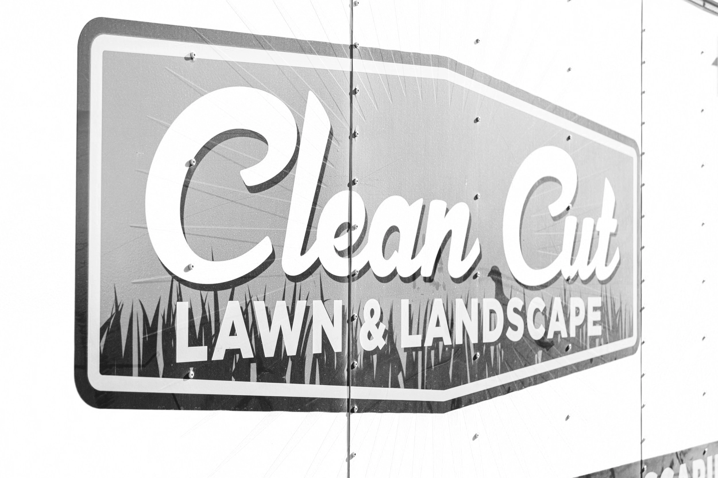 Clean Cut Lawn and Landscape Logo