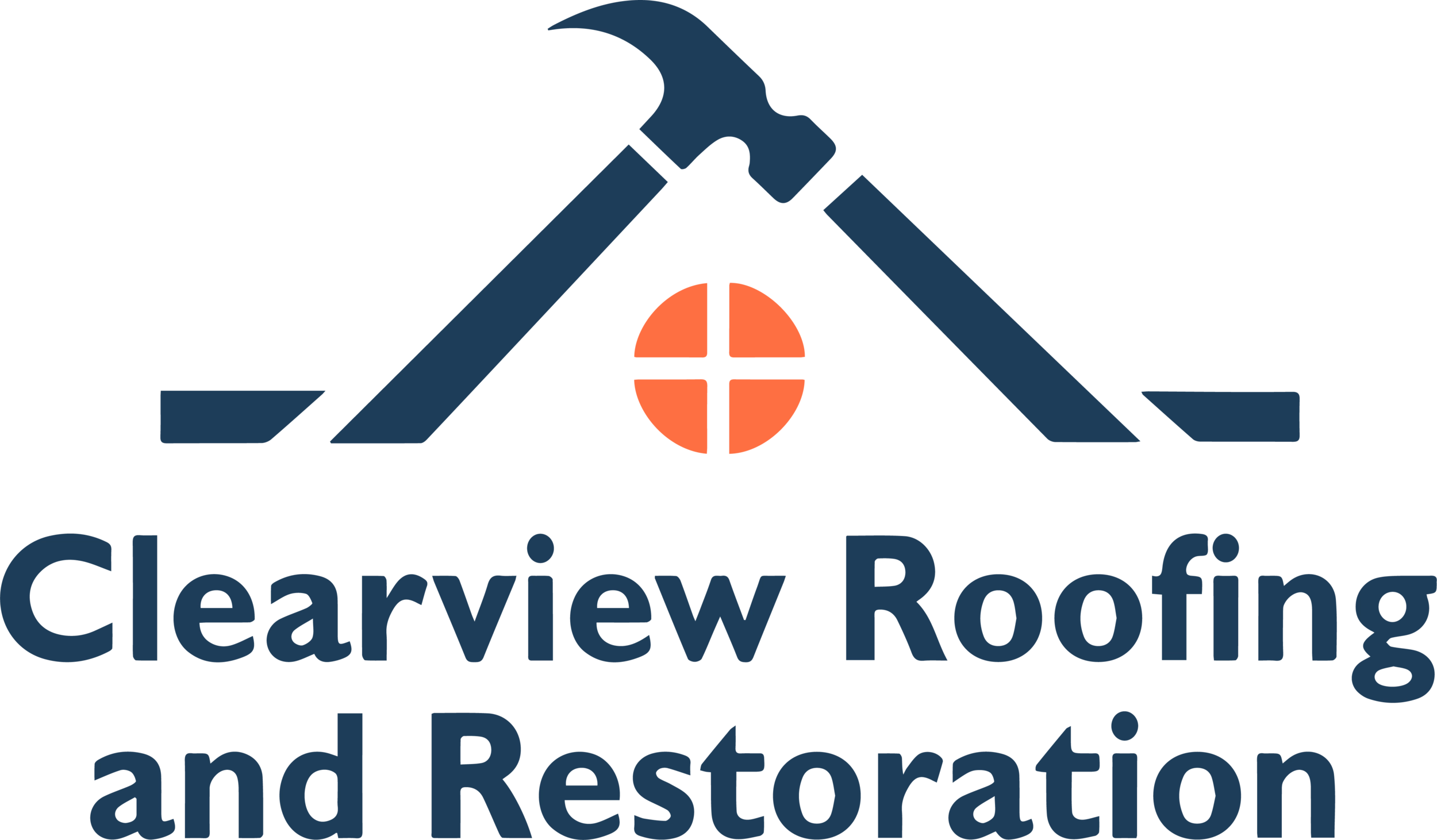 Clearview Roofing and Restoration Logo