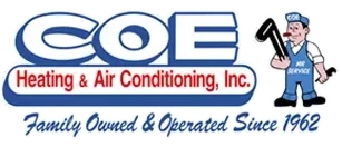 Coe Heating & Air Conditioning Logo