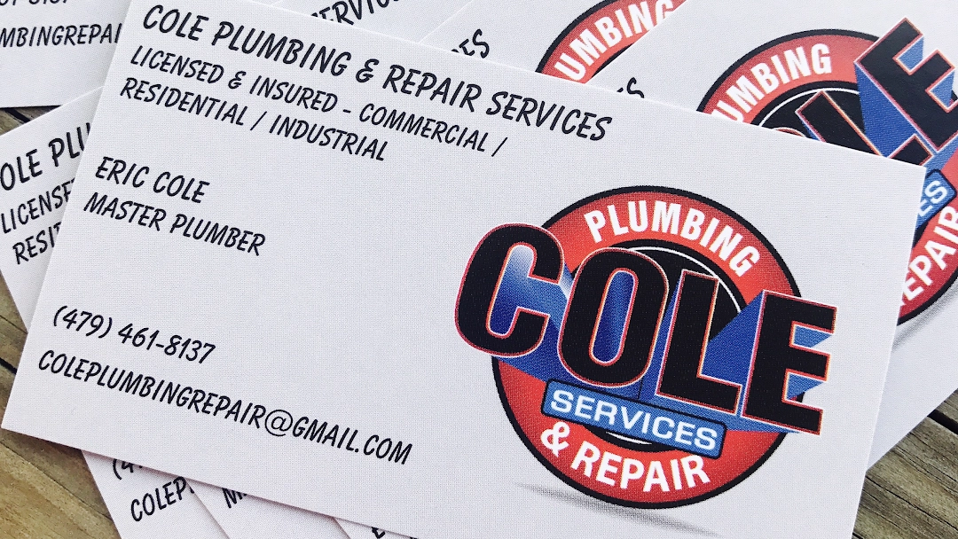 Cole Plumbing and Repair Services Logo