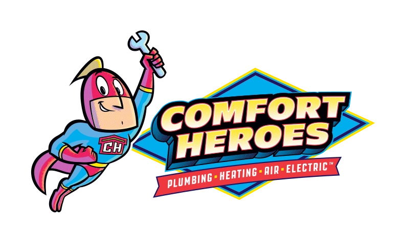 Comfort Heroes Plumbing, Heating, Air, & Electric Logo