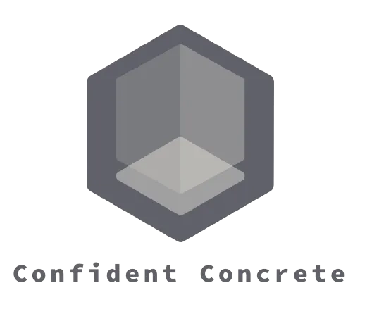 Confident Concrete of Sand Springs Logo