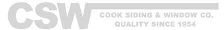 Cook Siding & Window Co Logo