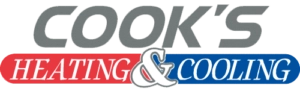 Cook's Heating & Cooling Logo