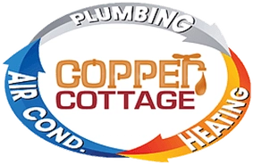 Copper Cottage Plumbing, Heating & Air Conditioning Logo