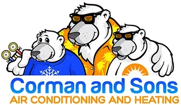 Corman and Sons Air Conditioning and Heating Logo