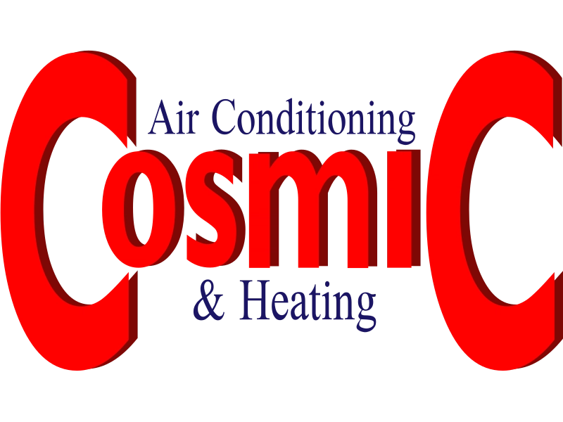 Cosmic Air Conditioning and Heating Logo