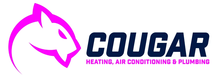 Cougar Heating and Air Conditioning Logo