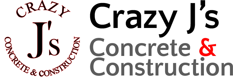 Crazy J's Concrete and Construction Logo
