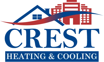 Crest Heating and Cooling Logo
