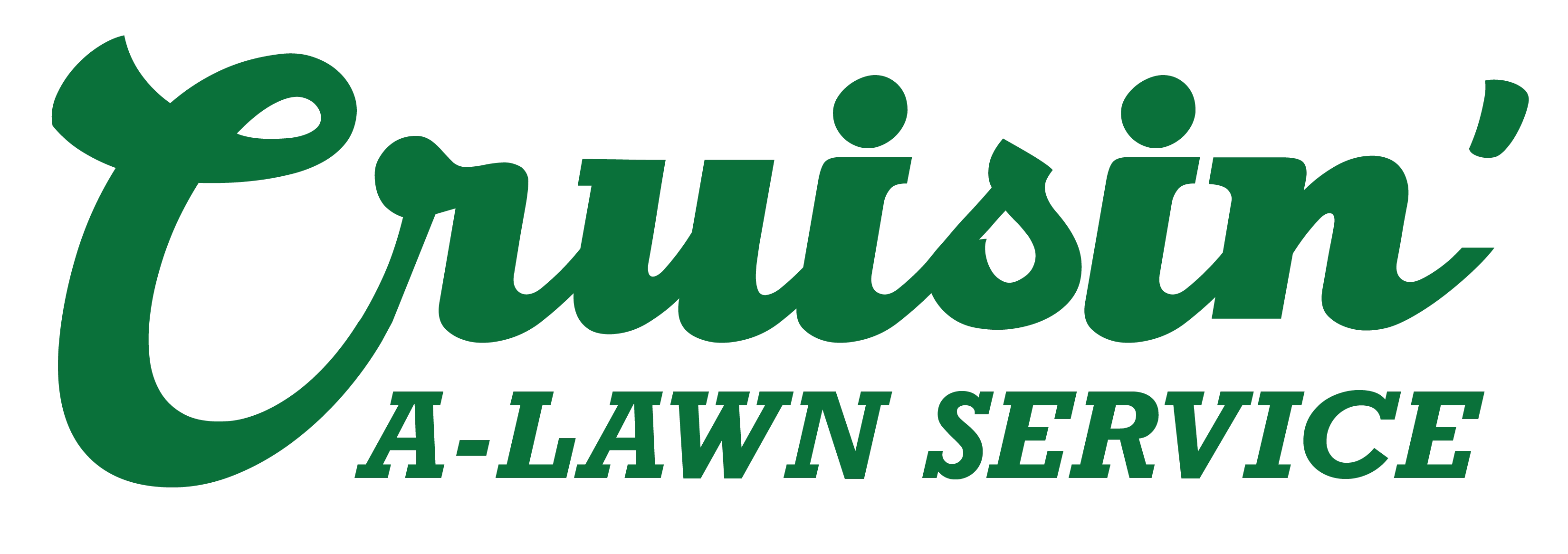 Cruisin' A-Lawn Service Logo
