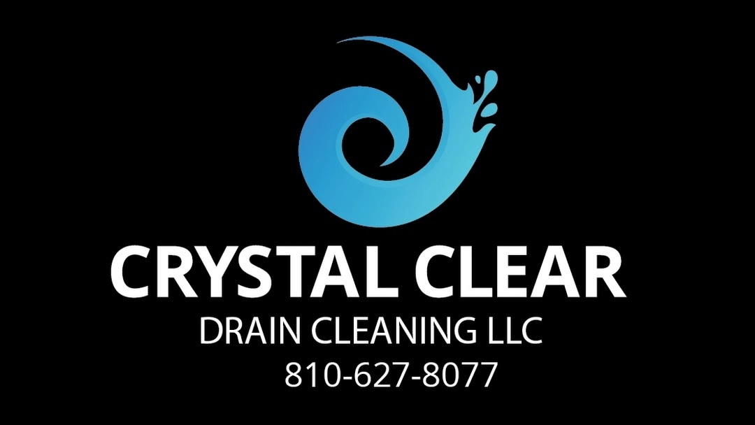 Crystal Clear Drain Cleaning Logo