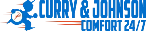 Curry and Johnson Heating and Air Conditioning Logo