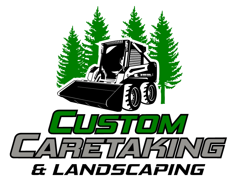 Custom Caretaking & Landscaping Logo