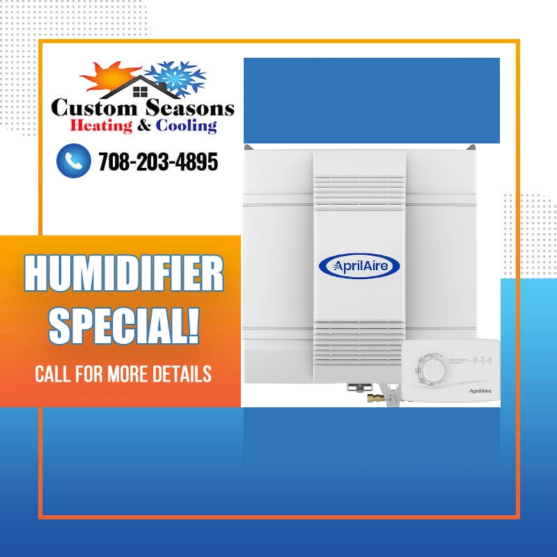 Custom Seasons Heating & Cooling Logo