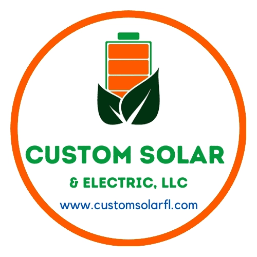 Custom Solar and Electric Logo