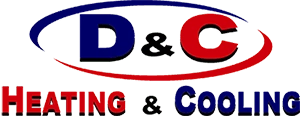D & C Heating & Cooling Logo