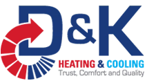 D & K Heating & Air Conditioning Logo